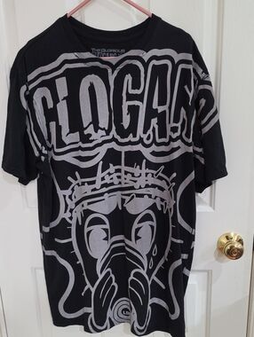 Glo Gang Worldwide Black Graphic Tee Chief Keef GBE Streetwear T-Shirt- Size XL